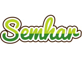 Semhar golfing logo