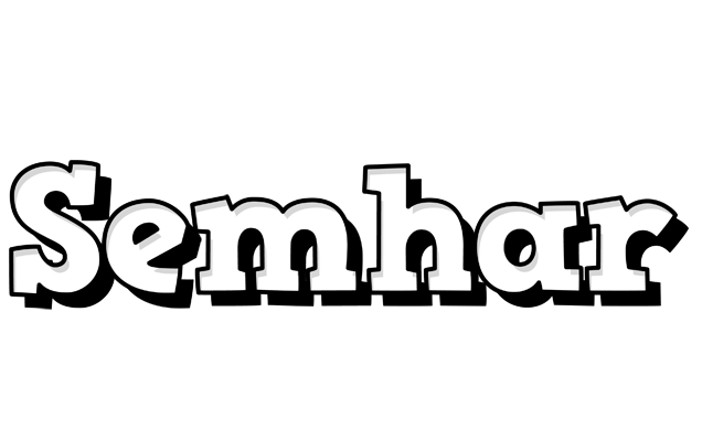 Semhar snowing logo