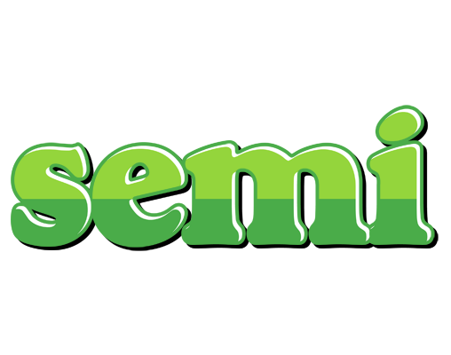 Semi apple logo