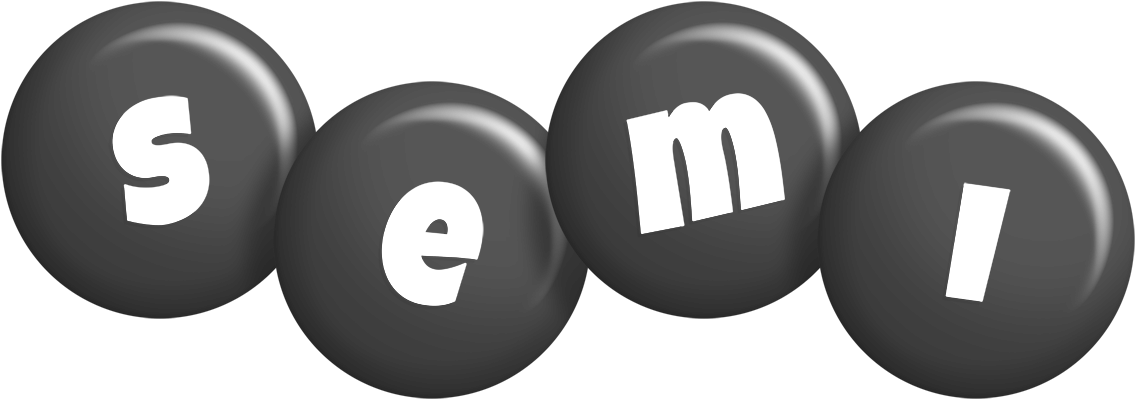 Semi candy-black logo