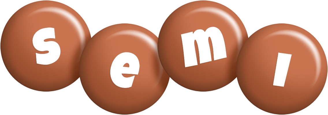 Semi candy-brown logo