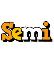 Semi cartoon logo