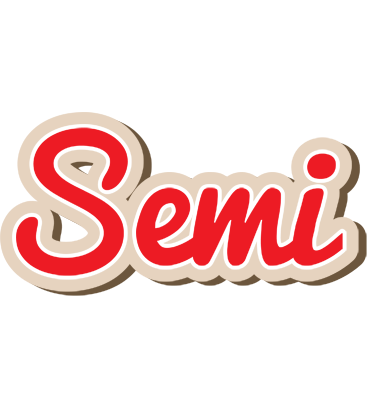 Semi chocolate logo