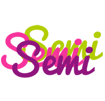 Semi flowers logo