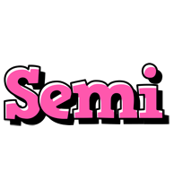 Semi girlish logo