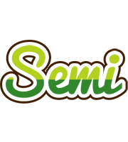 Semi golfing logo