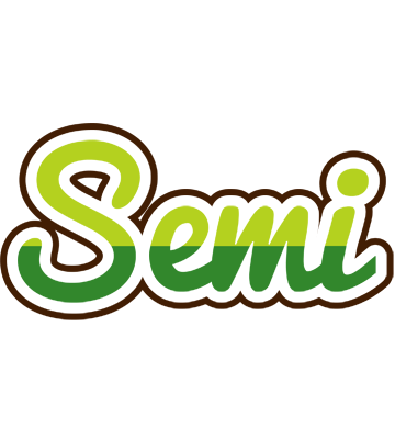 Semi golfing logo