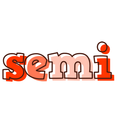Semi paint logo