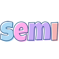 Semi pastel logo