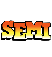 Semi sunset logo