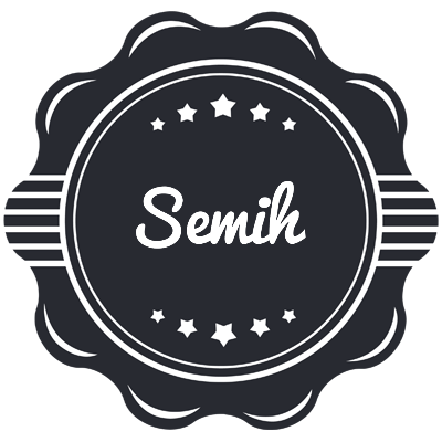 Semih badge logo