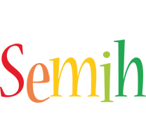 Semih birthday logo