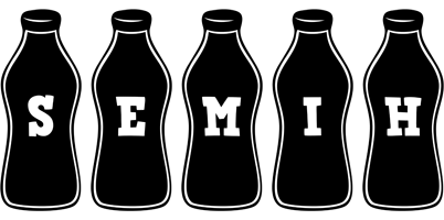 Semih bottle logo