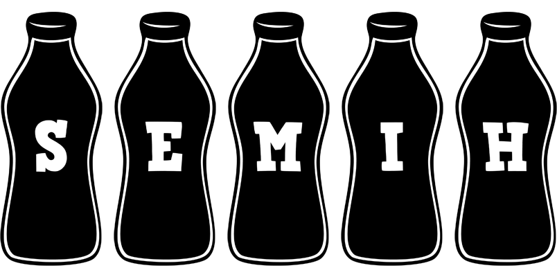 Semih bottle logo