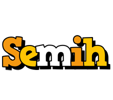 Semih cartoon logo