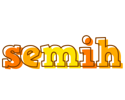 Semih desert logo