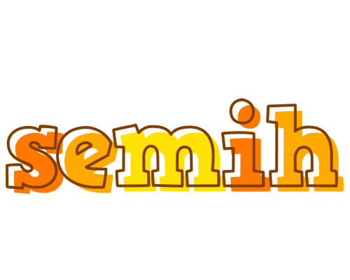 Semih desert logo