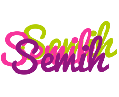 Semih flowers logo