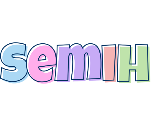 Semih pastel logo