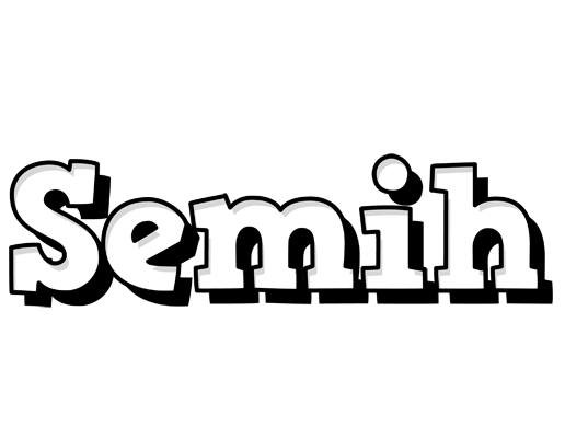 Semih snowing logo
