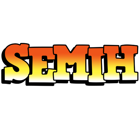 Semih sunset logo