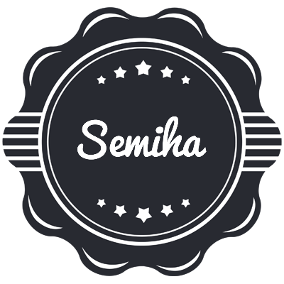 Semiha badge logo