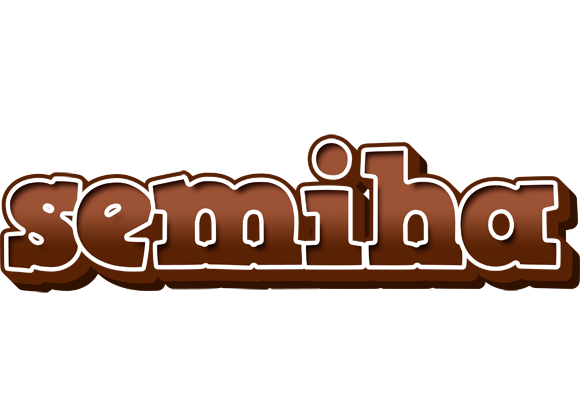 Semiha brownie logo