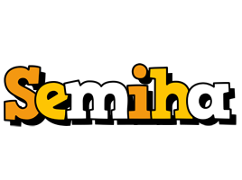 Semiha cartoon logo