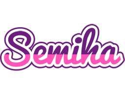 Semiha cheerful logo