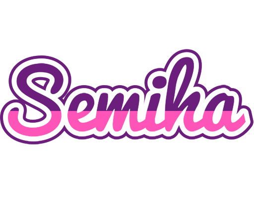 Semiha cheerful logo