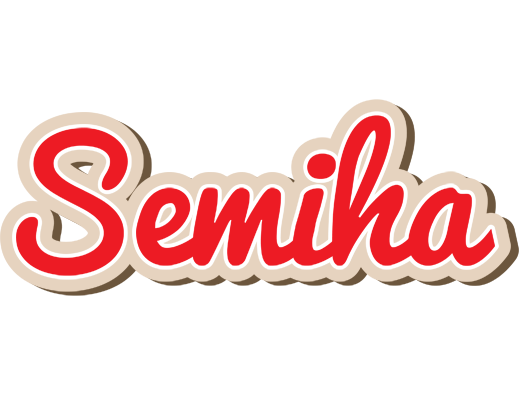 Semiha chocolate logo
