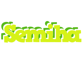 Semiha citrus logo