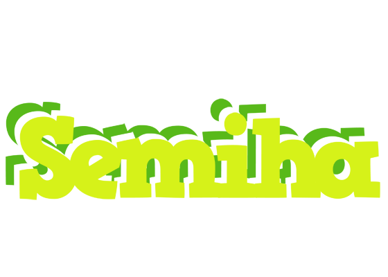 Semiha citrus logo