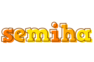 Semiha desert logo