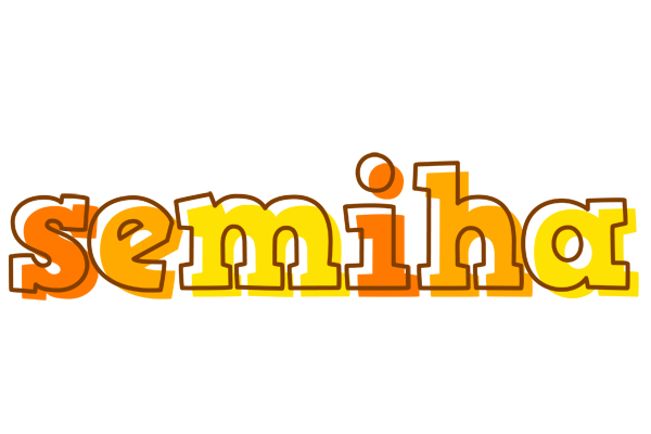 Semiha desert logo