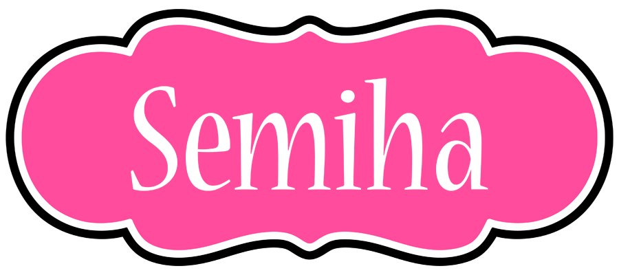 Semiha invitation logo