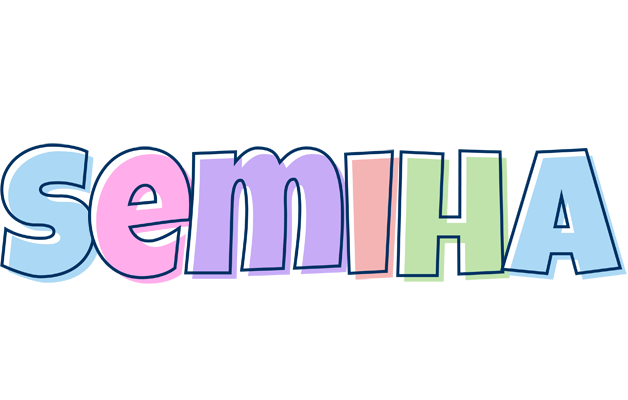 Semiha pastel logo
