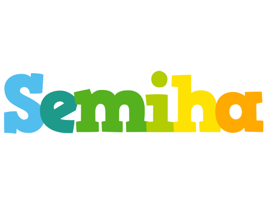 Semiha rainbows logo