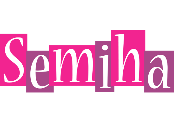 Semiha whine logo