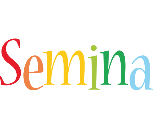 Semina birthday logo