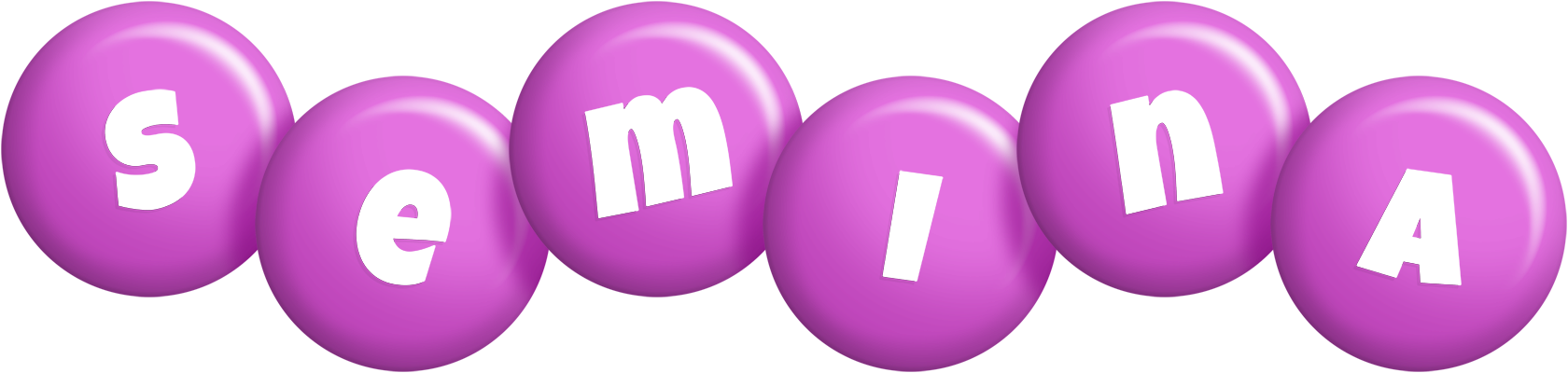 Semina candy-purple logo