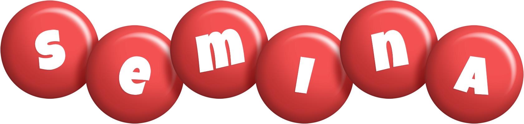 Semina candy-red logo