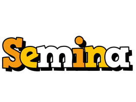 Semina cartoon logo