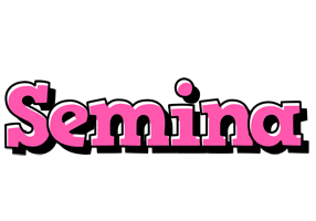 Semina girlish logo