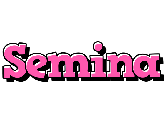Semina girlish logo