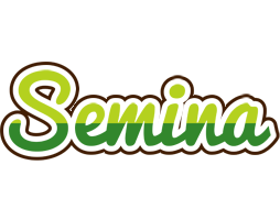 Semina golfing logo