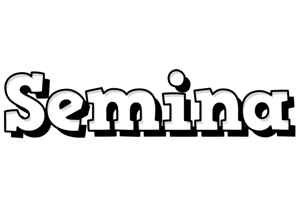 Semina snowing logo