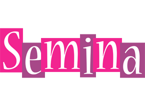 Semina whine logo