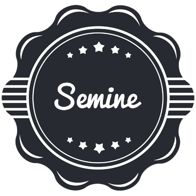 Semine badge logo