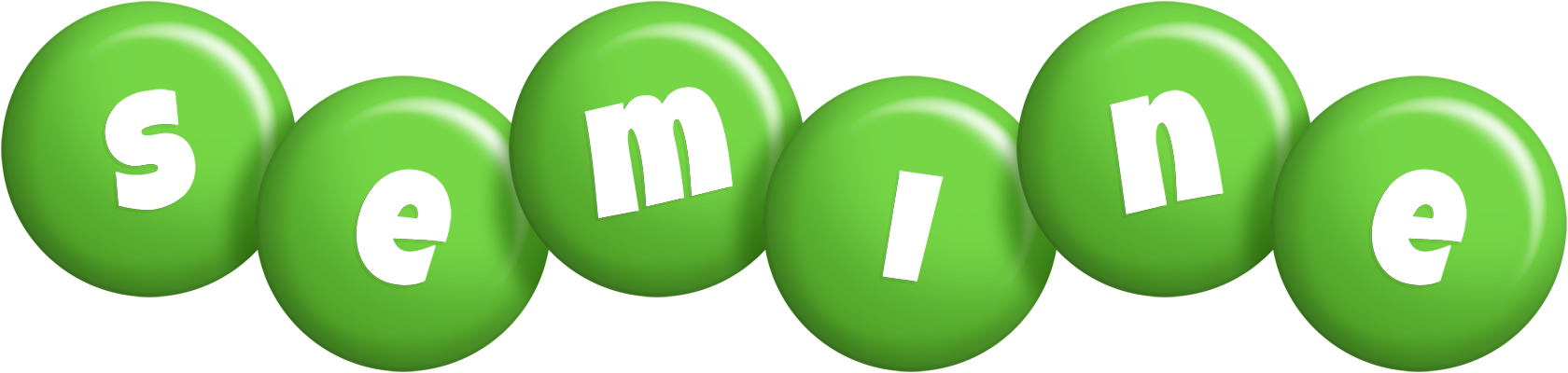 Semine candy-green logo